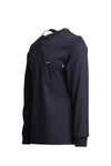 Lapco FR 7oz. Navy Henley FRT-HJE-NVY